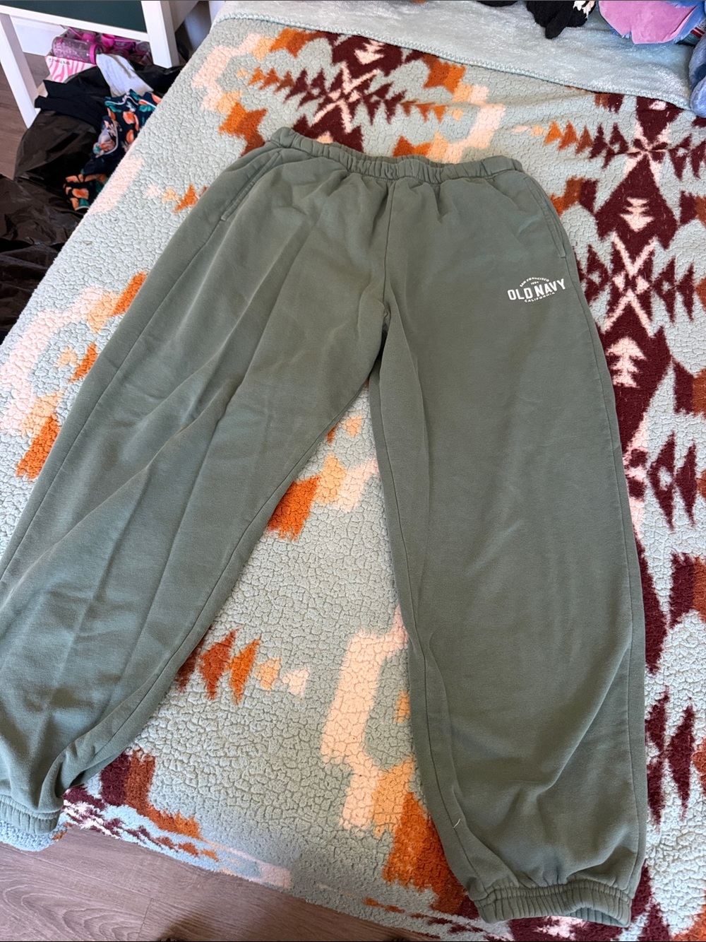 Old Navy Olive Green Jogger Sweatpants